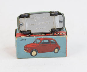 Mercury toys Art 1 Fiat 500 Virtually Mint/Boxed