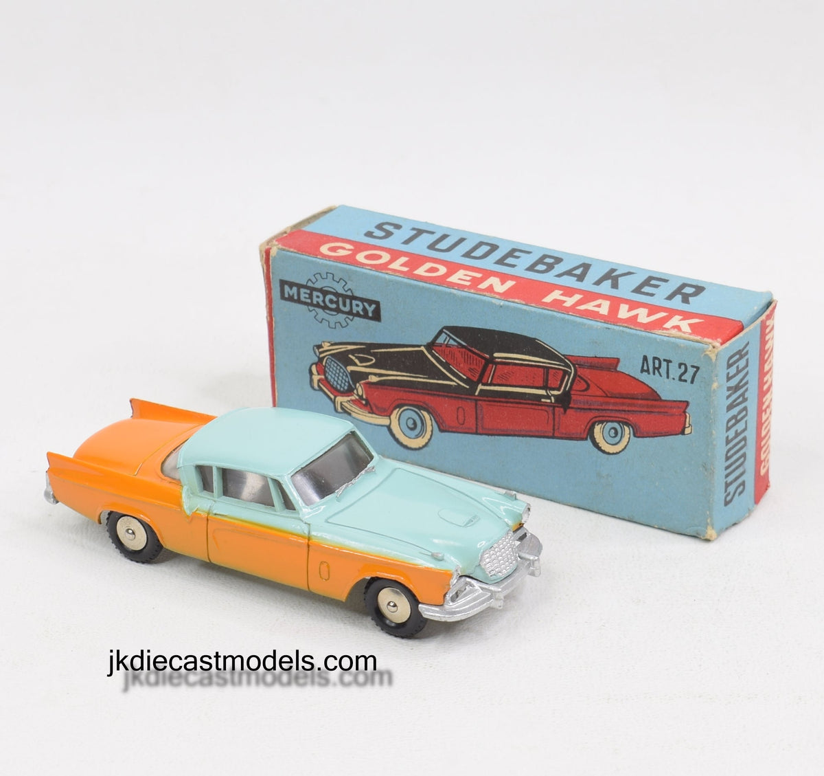 Mercury toys Art 27 Studebaker Golden Hawk Virtually Mint/Boxed