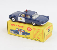 Dinky toys 264 R.C.M.P Patrol Virtually Mint/Lovely box