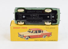 Dinky 24k Simca 'Chambord' Virtually Mint/Boxed - (Concave hubs)