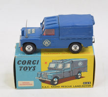Corgi Toys 416s R.A.C Land-Rover Virtually Mint/Boxed (Red interior)