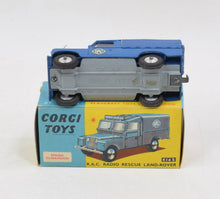 Corgi Toys 416s R.A.C Land-Rover Virtually Mint/Boxed (Red interior)