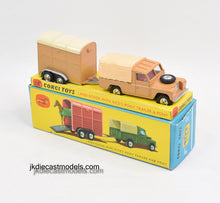 Corgi Toys Gift Set 2  Land-Rover with Rice's Trailer Virtually Mint/Boxed