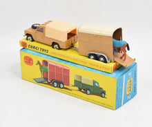Corgi Toys Gift Set 2  Land-Rover with Rice's Trailer Virtually Mint/Boxed