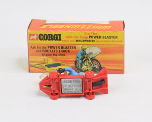 Corgi toys 681 Stunt motorcycle Virtually Mint/Boxed 'BDP' Collection