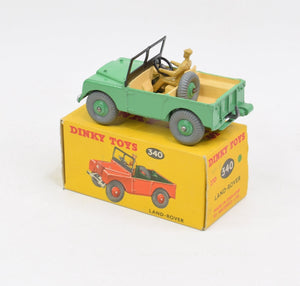 Dinky Toys 340 Land-Rover Mint/Lovely box 'BDP' Collection