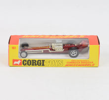 Corgi toys 161 Santa Pod Dragster Virtually Mint/Lovely box "Scandinavian Collection"