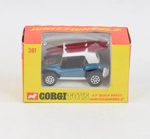 Corgi toys 381 G.P Beach Buggy Virtually Mint/Lovely box "Scandinavian Collection"