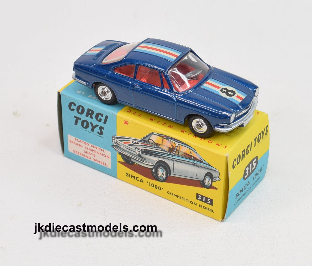 Corgi toys 315 Simca '1000' Virtually Mint/Boxed