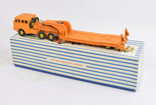 Dinky toy 898 Berliet Low loader with Transformer Very Near Mint/Boxed
