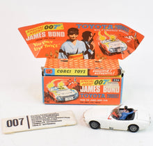 Corgi toys 336 James Bond Toyota Virtually Mint/Boxed
