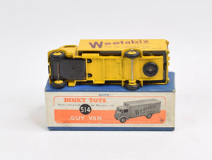 Dinky Toys 514 Guy Van 'Weetabix' Near Mint/Boxed (Ridged hubs)