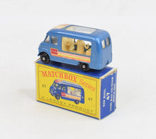 Matchbox Lesney 47 Lyons maid Ice cream shop BPW/D box Virtually Mint/Nice box (metallic)