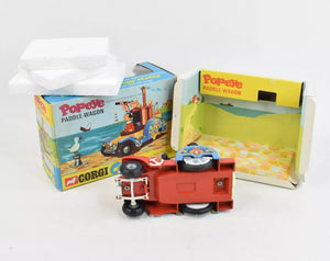 Corgi toys 802 Popeye Paddlewagon Virtually Mint/Nice box