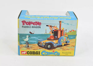 Corgi toys 802 Popeye Paddlewagon Virtually Mint/Nice box