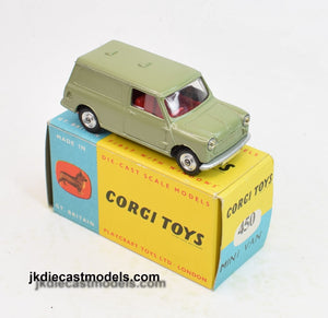 Corgi toys 450 Austin Mini Van Virtually Mint/Boxed