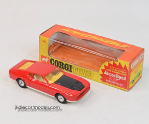 Corgi toys 391 James Bond Ford Mustang Virtually Mint/Boxed