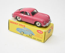 Dinky 182 Porsche 356A Coupe Very Near Mint/Boxed