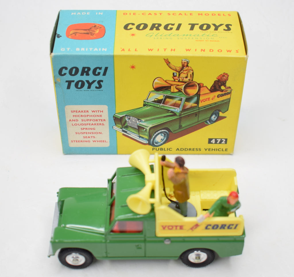 Corgi Toys 472 Public Address Vehicle 