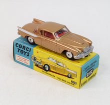 Corgi toys 211s Studebaker 'Golden Hawk' Virtually Mint/Boxed (Flat hubs)