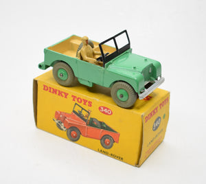 Dinky Toys 340 Land-Rover Very Near Mint/Boxed (C.C)