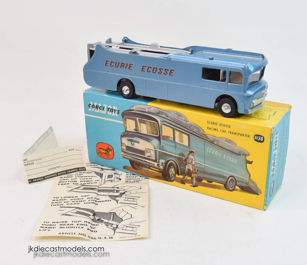 Corgi Toys 1126 Ecurie Ecosse Very Near Mint/Boxed