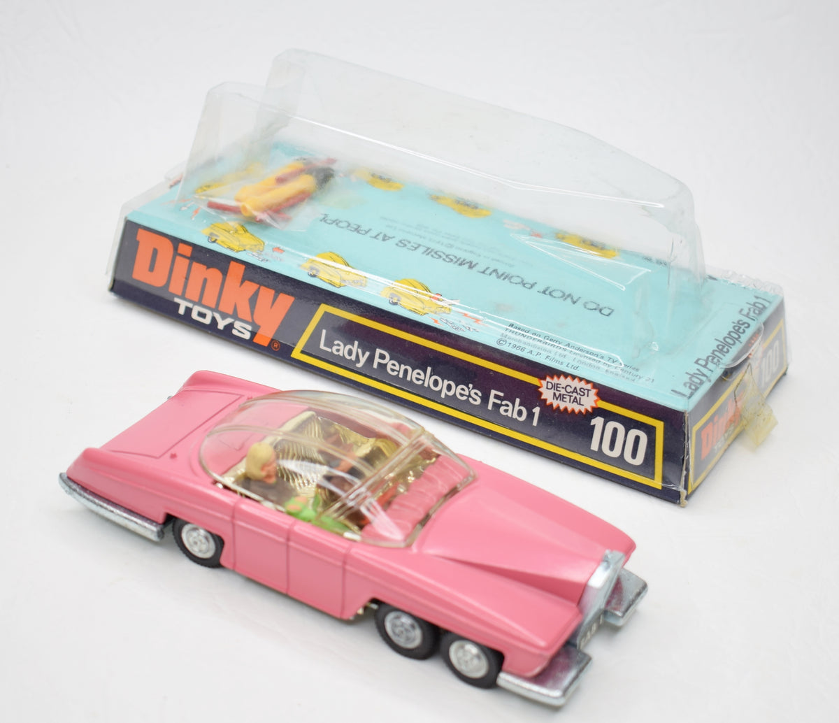 Dinky toys 100 Fab 1 Virtually Mint/Boxed 7/15.