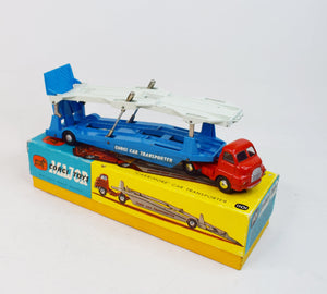 Corgi toys 1101 Bedford 'Carrimore' Transporter Very Near Mint/Boxed (Satin red cab)