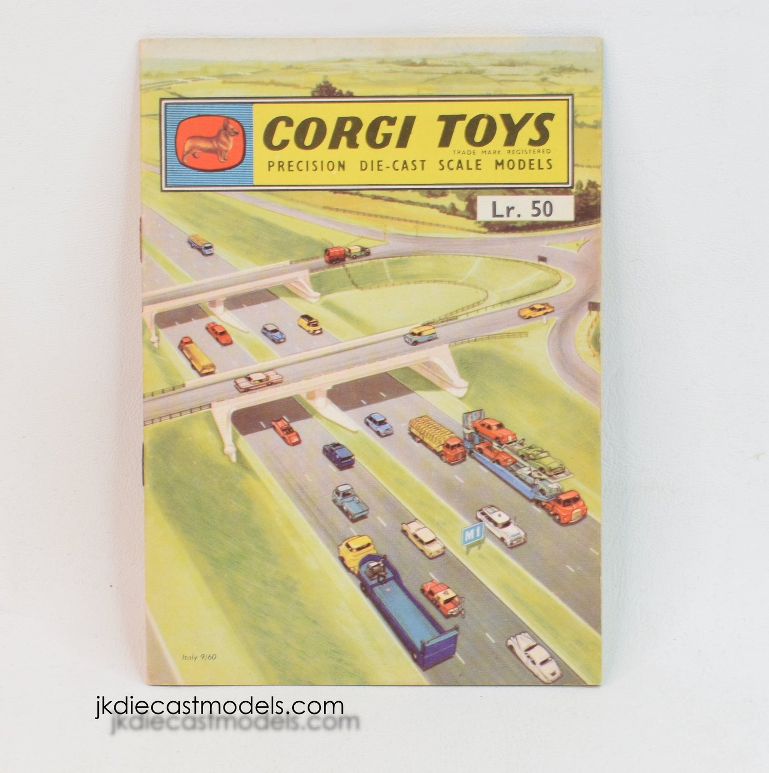 Corgi toys 1960 'Italian' Catalogue 'JJP Vancouver' Collection