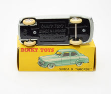 French Dinky Toys 24u  Simca 9 'Aronde' Very Near Mint/Boxed