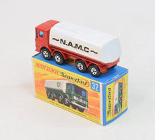 Matchbox Lesney 32 Leyland Petrol Tanker N.A.M.C Mint/Lovely box