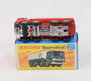 Matchbox Lesney 32 Leyland Petrol Tanker N.A.M.C Mint/Lovely box