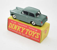 Dinky Toys 189 Triumph Herald 'Promotional' Virtually Mint/Boxed (Lichfield Green).