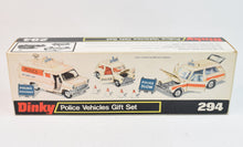 Dinky Toys 294 Police Vehicles Virtually Mint/Boxed