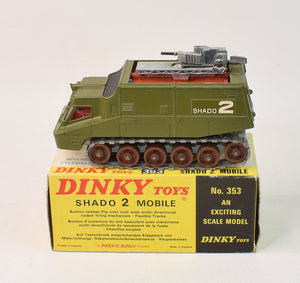 Dinky toys 353 SHADO 2 Mobile Virtually Mint/Boxed (Smooth black roof)