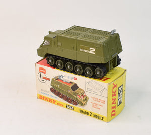 Dinky toys 353 SHADO 2 Mobile Virtually Mint/Boxed (Military green base)