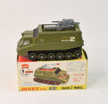 Dinky toys 353 SHADO 2 Mobile Virtually Mint/Boxed (Military green base)