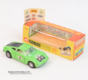 Corgi toys 316 Ford GT Virtually Mint/Boxed 'Corgi Whizzwheel' Collection