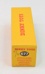 Dinky toy 677 Armoured Command Vehicle (Box only)