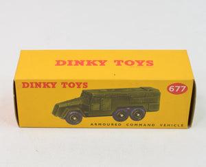 Dinky toy 677 Armoured Command Vehicle (Box only)