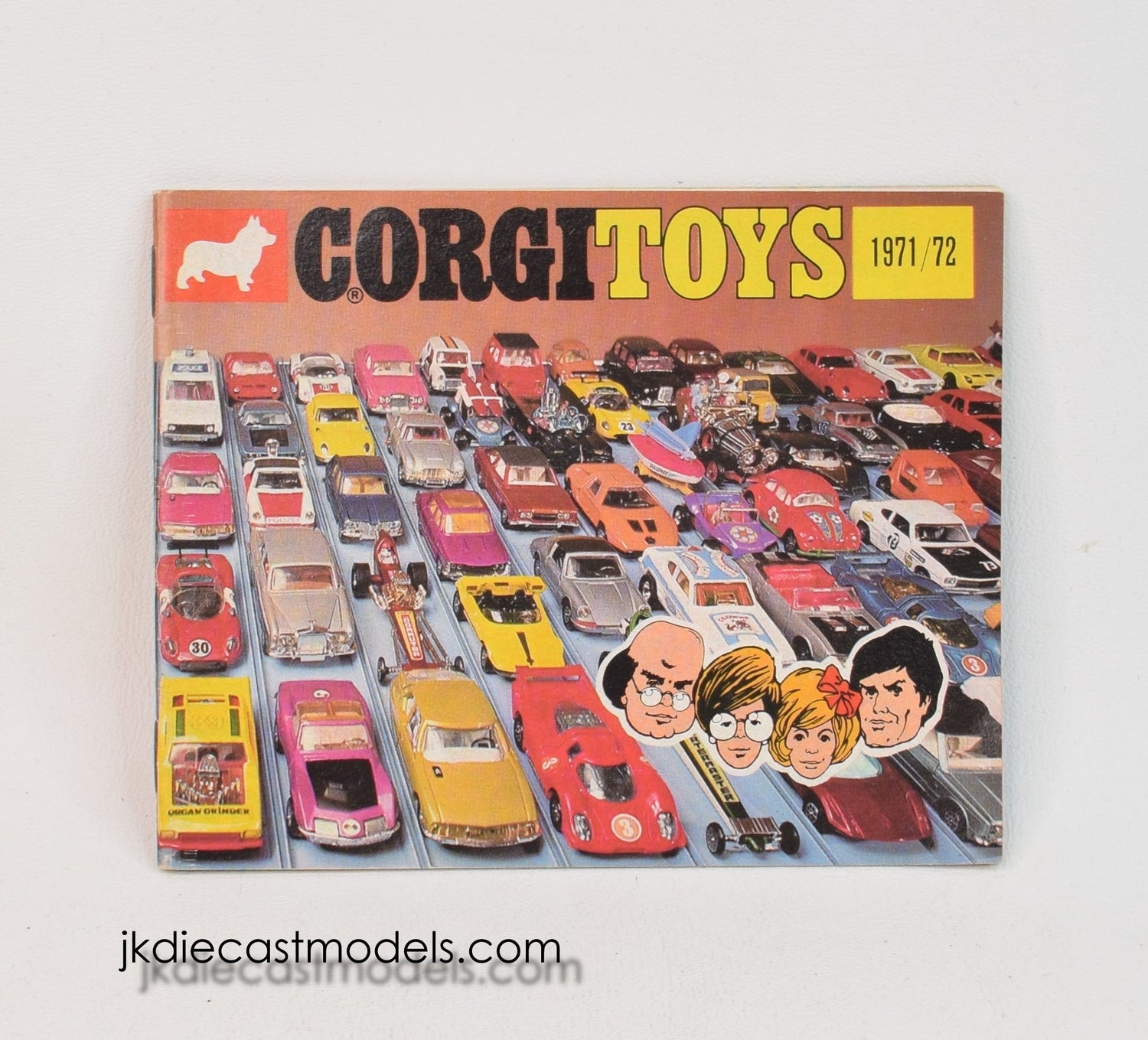 Corgi toys 1971/72 Catalogue 'JJP Vancouver' Collection