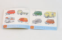 Corgi toys 1958 Catalogue 'JJP Vancouver' Collection