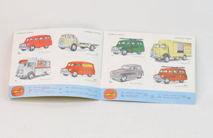 Corgi toys 1958 Catalogue 'JJP Vancouver' Collection