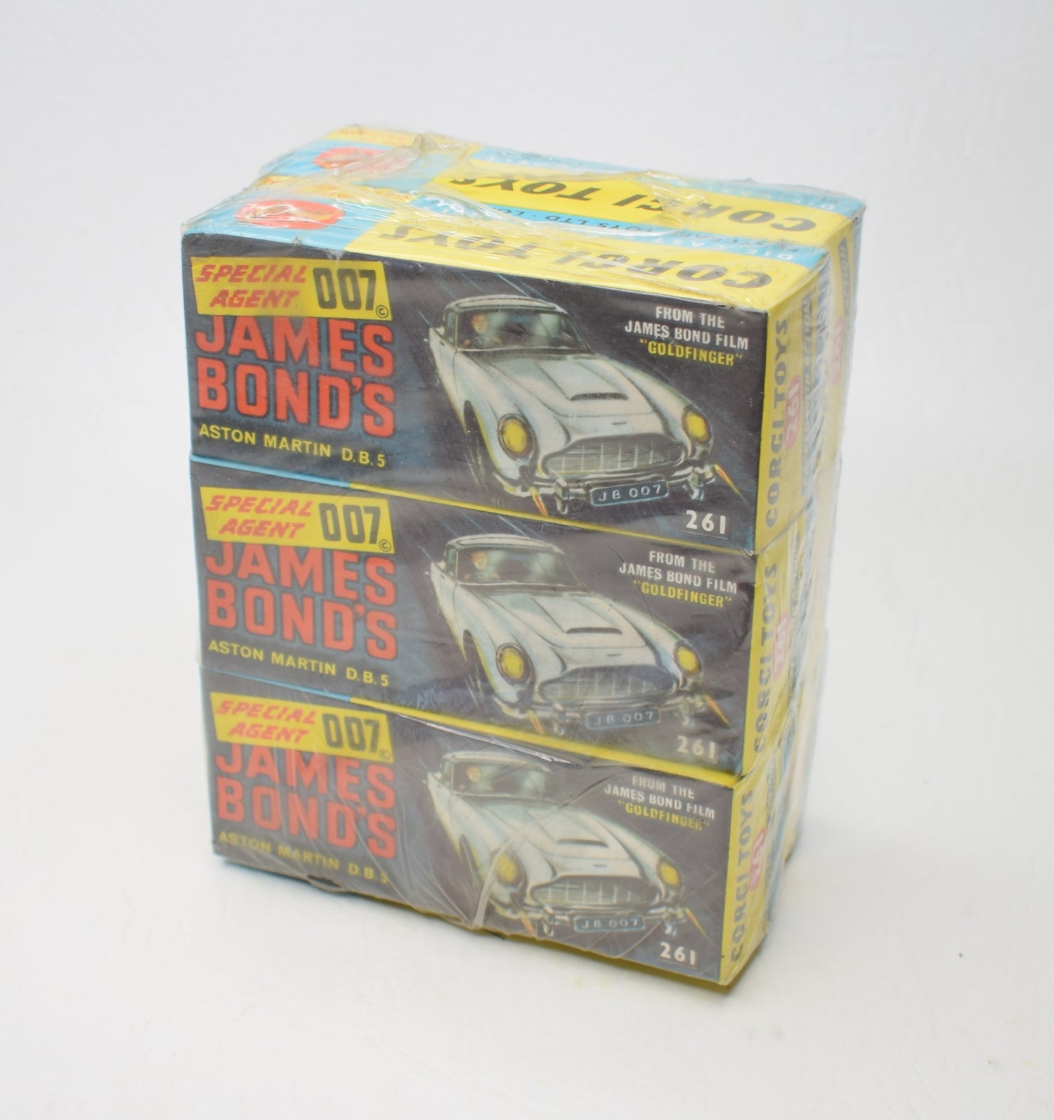 Corgi toys 261 DB5 Trade Wrap of 6 (Old Shop Stock from Ripon North Yorkshire) 2 of 2