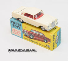 Corgi Toys 230 Mercedes 220se Very Near Mint/Boxed 'JJP Vancouver' Collection