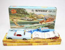 Corgi toys Gift set 31 Riviera Very Near Mint/Boxed (Old Shop Stock from Ripon North Yorkshire)