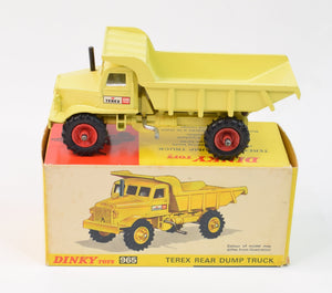 Dinky toys 965 Promotional 'TEREX' Euclid Dump Truck Virtually Mint/Boxed