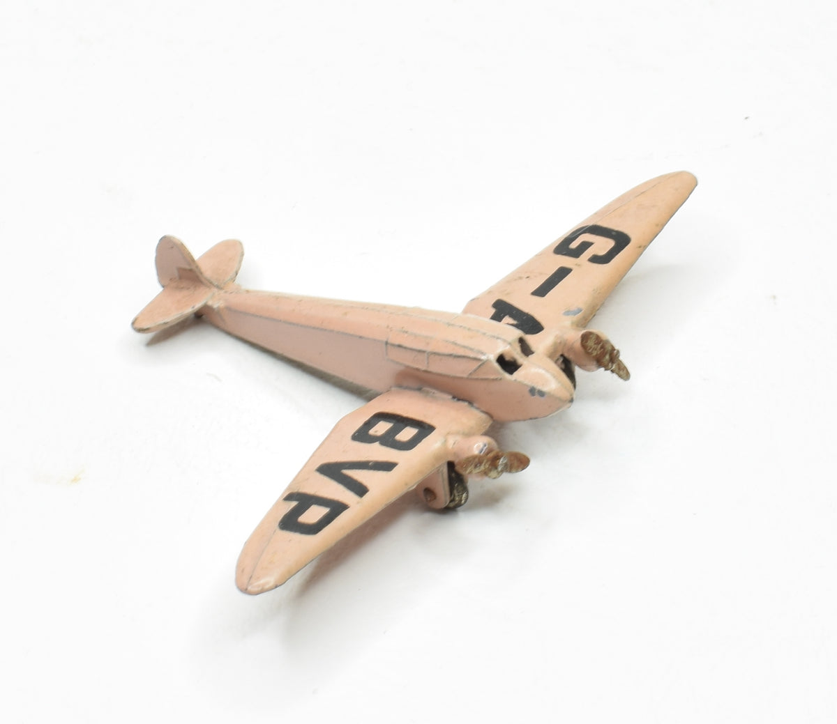Pre war Dinky toys 60e Monospar Very Near Mint (Rare pink version)