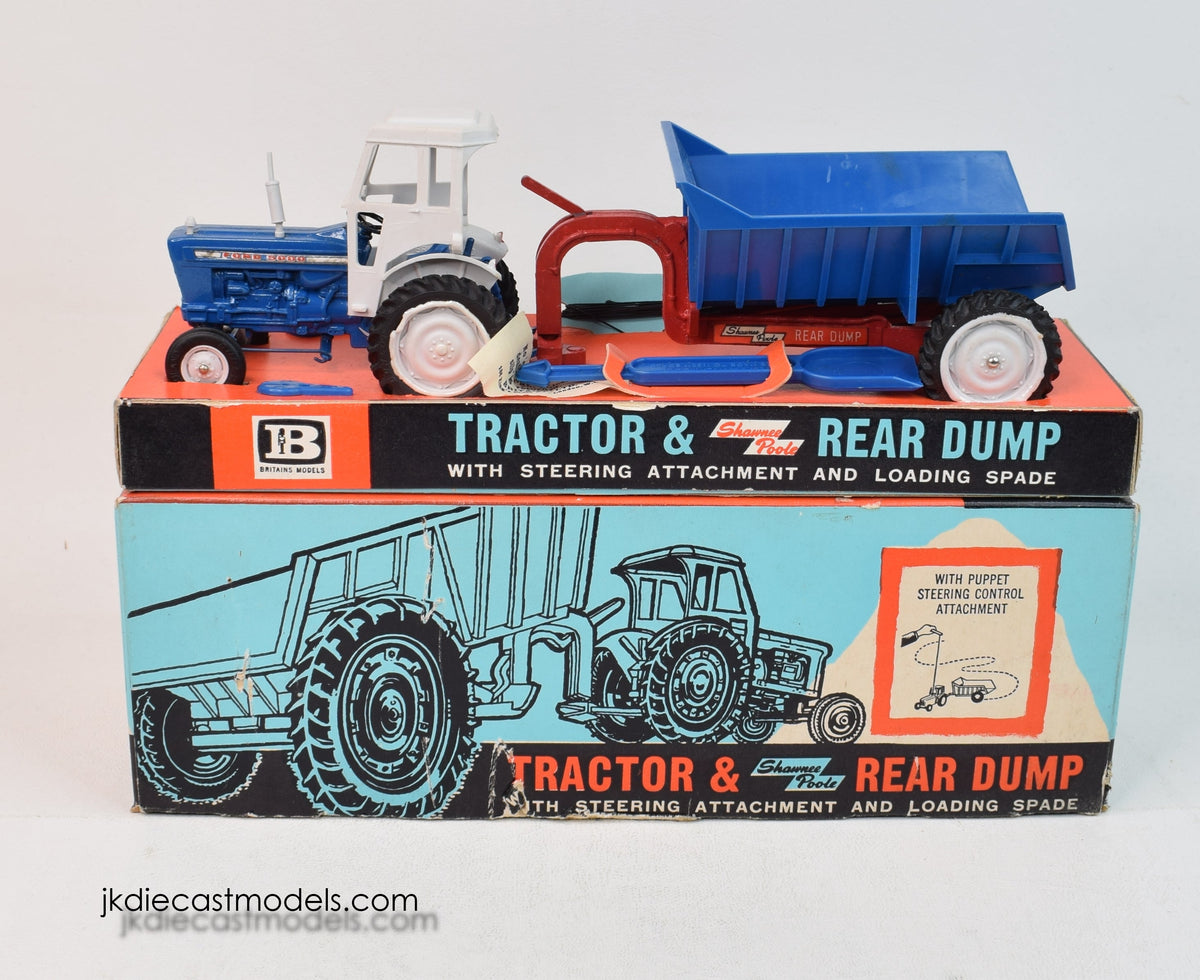 Britain's 9360 Ford 5000 & Rear Dump Very Near Mint/Boxed