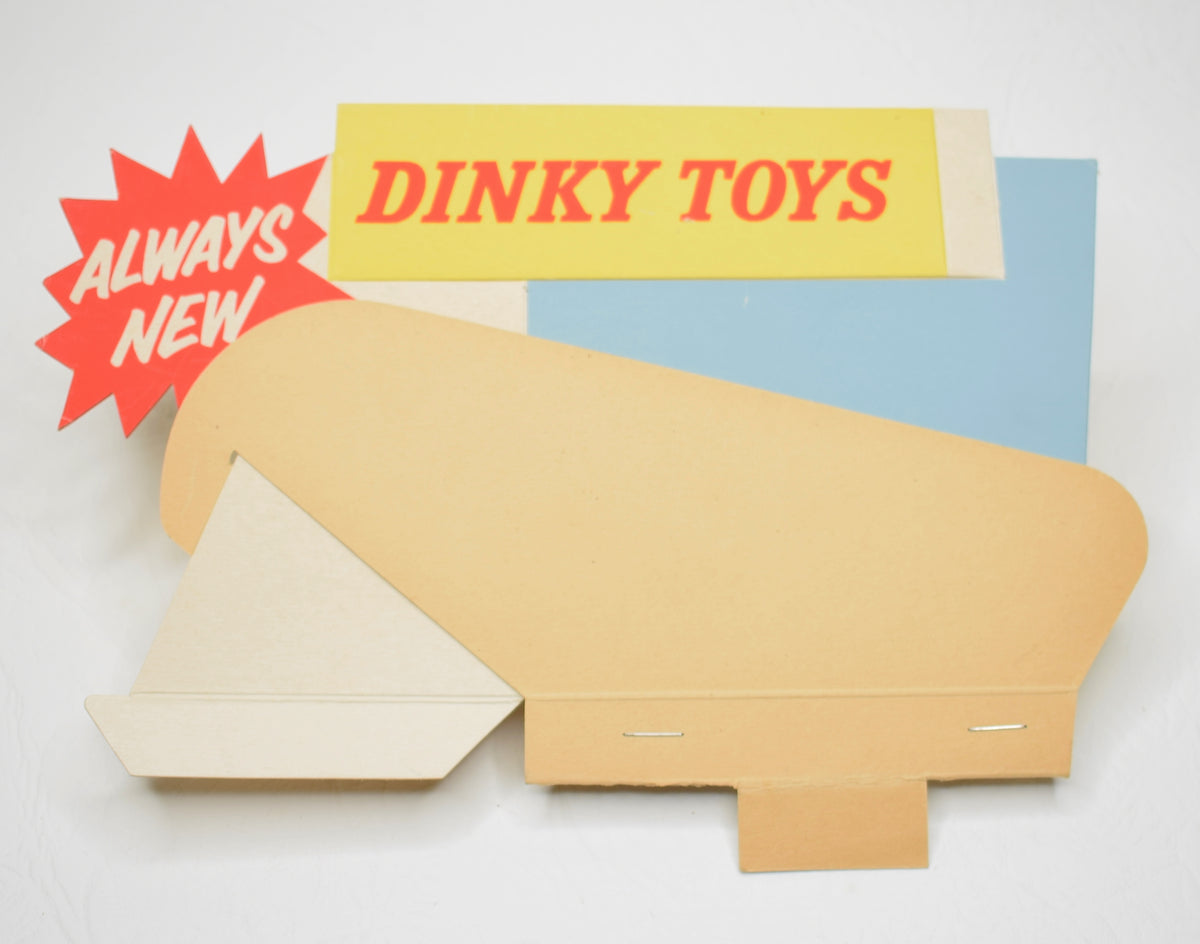 Dinky Toys 'Always New' Card Display for Individual Model